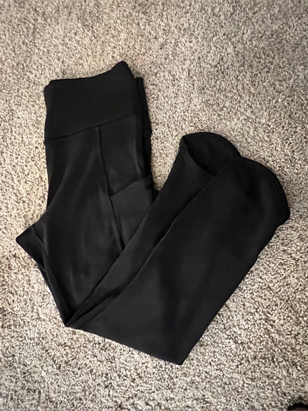 Athleta Black cropped leggings